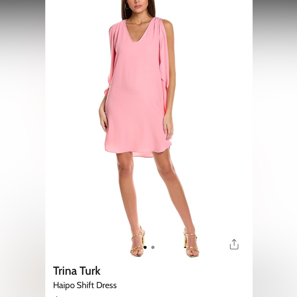 Trina Turk Pink Haipo Shift Mini Dress